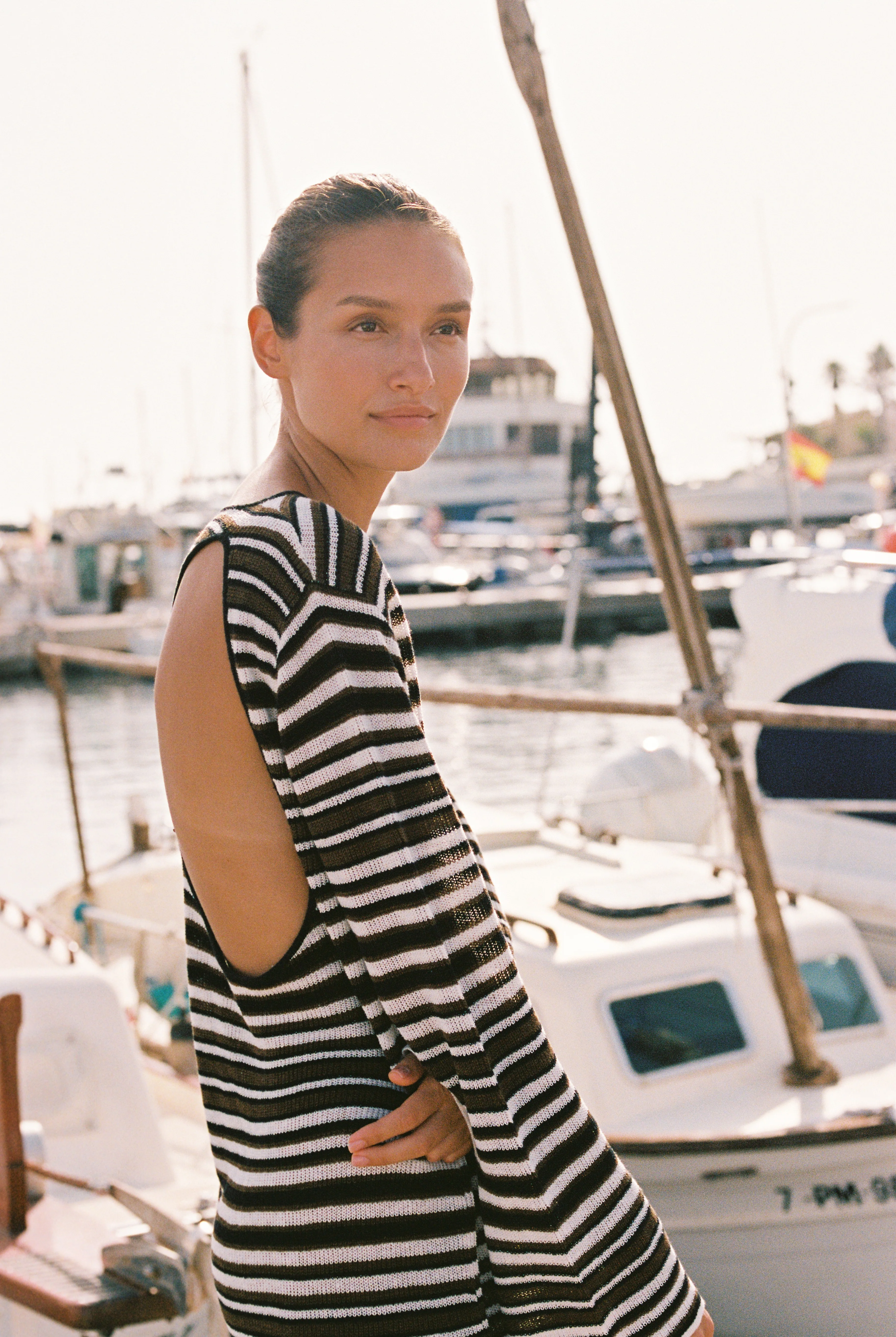 AURA MINI DRESS - DESERT STRIPE - Image 5