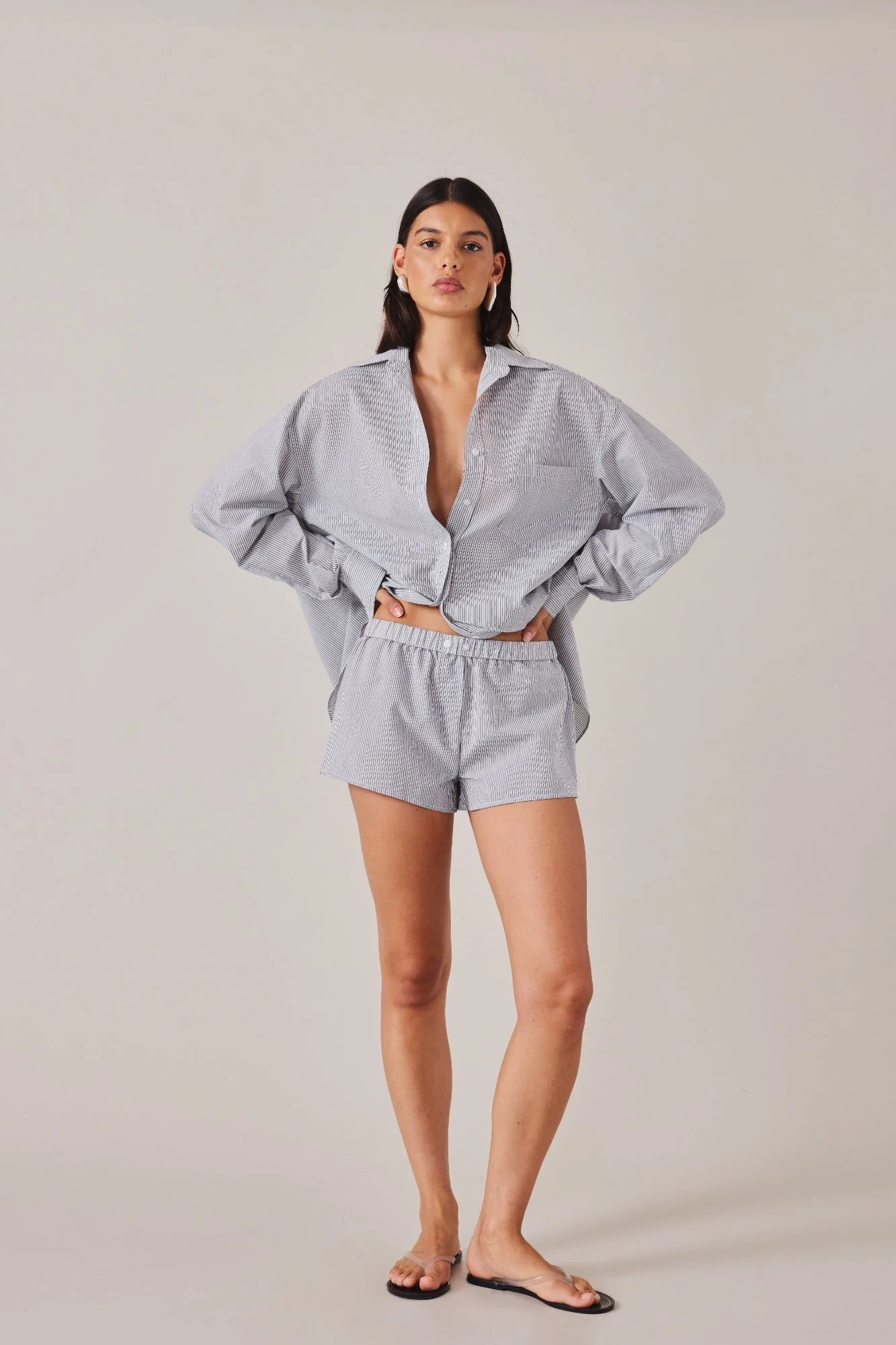 ELODIE SHORT - TIDE STRIPE