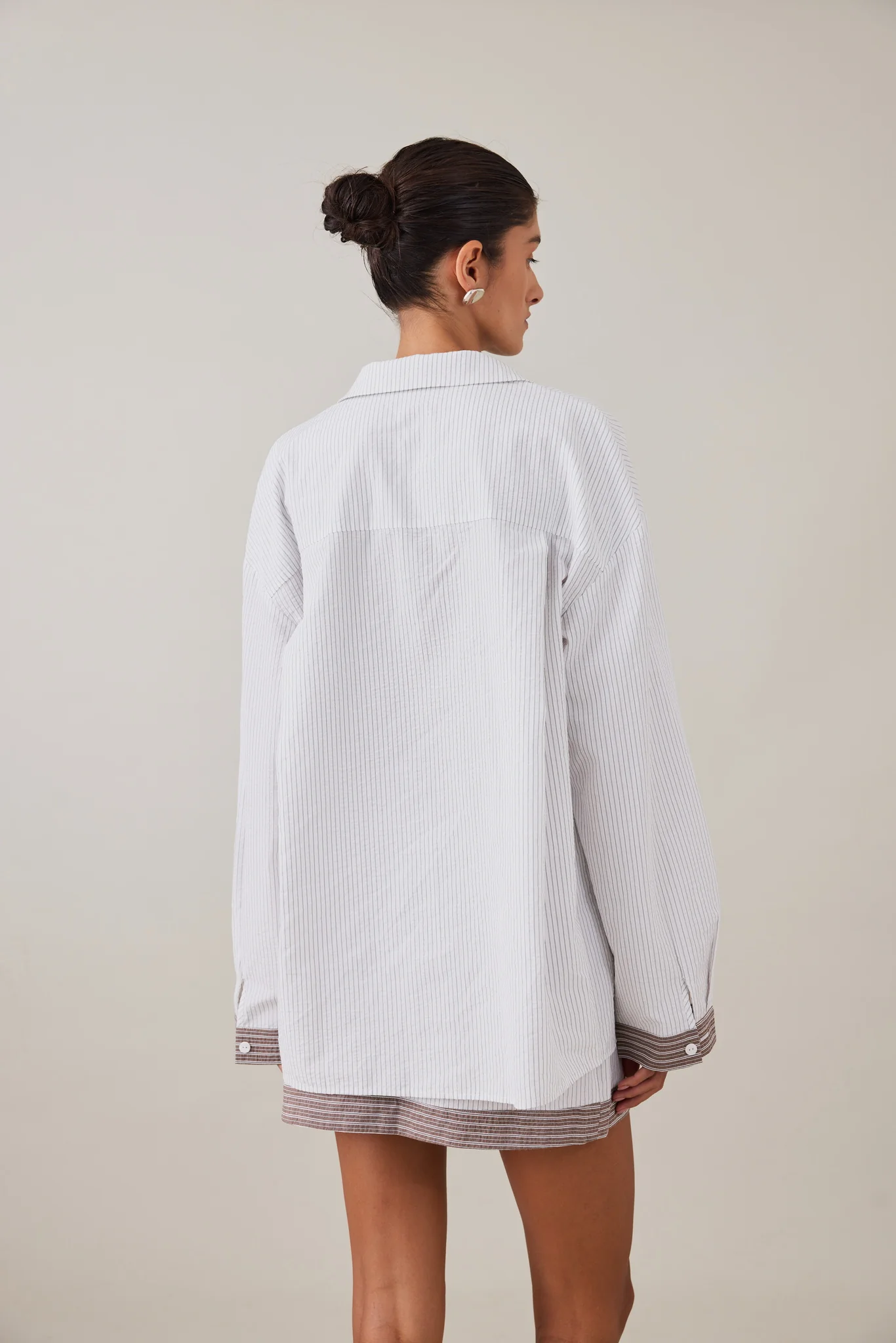 MAE SKIRT - SLATE STRIPE - Image 10