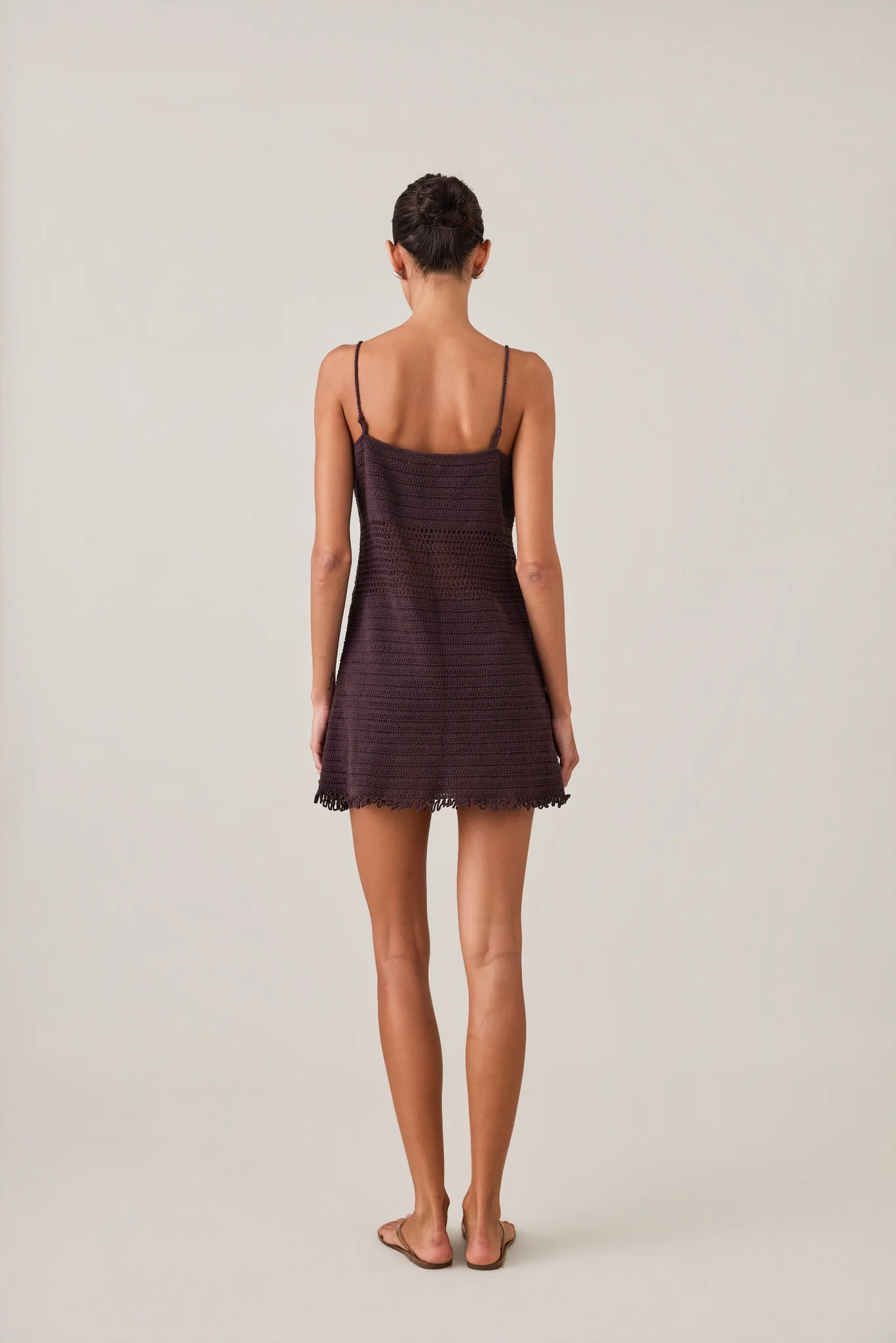 PIERO DRESS - CACAO - Image 3