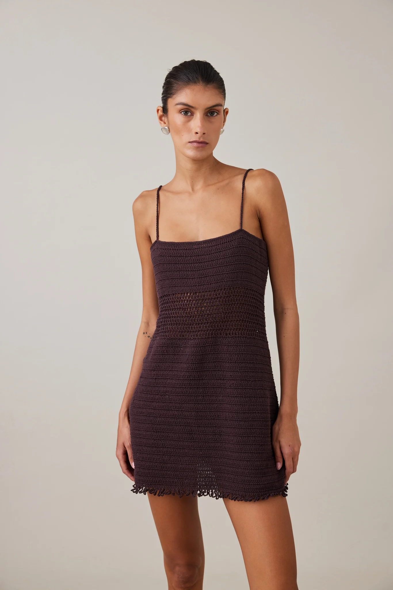 PIERO DRESS - CACAO - Image 4