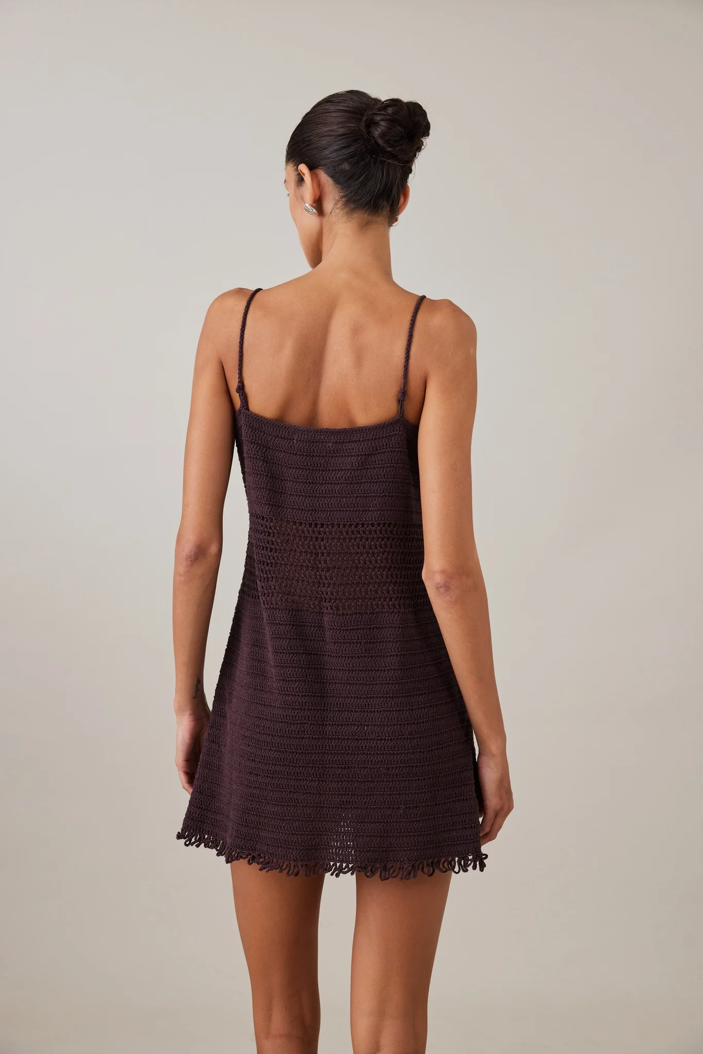 PIERO DRESS - CACAO - Image 5