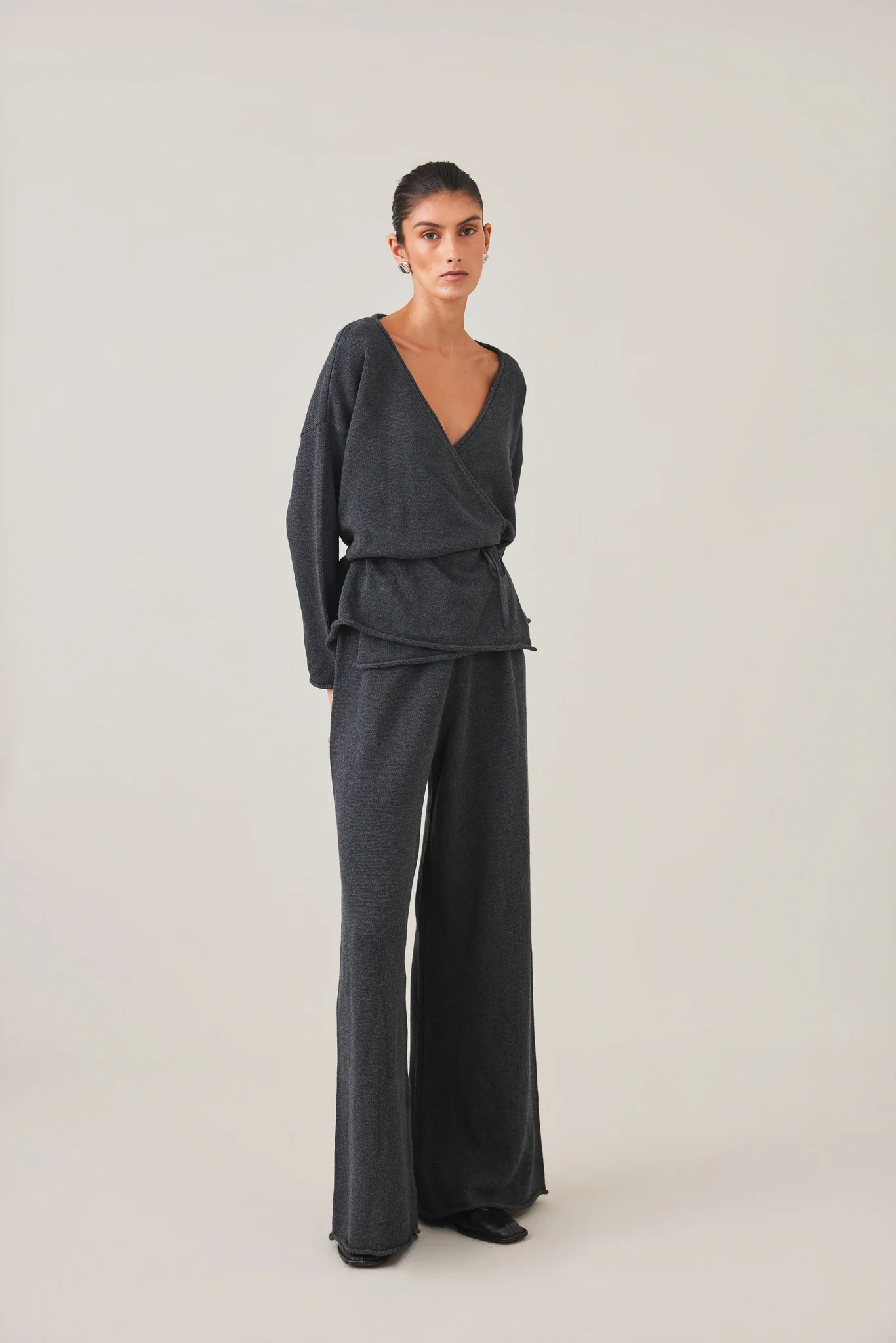 SABINE PANT - CHARCOAL - Image 8