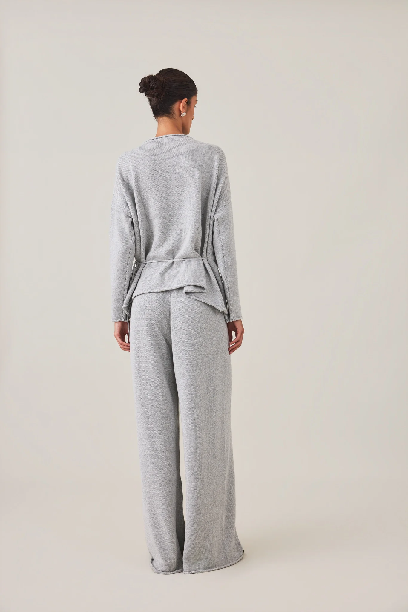 SABINE WRAP KNIT - GREY - Image 5